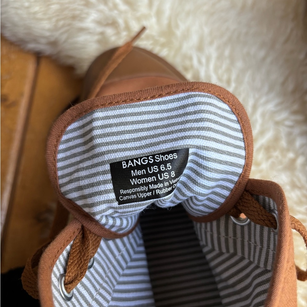 BANGS Canvas High Tops - Picture 10 of 11